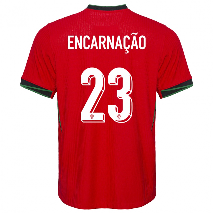 Herren Portugal Telma Encarnacao #23 Rot Heimtrikot Trikot 24-26 T-Shirt Schweiz