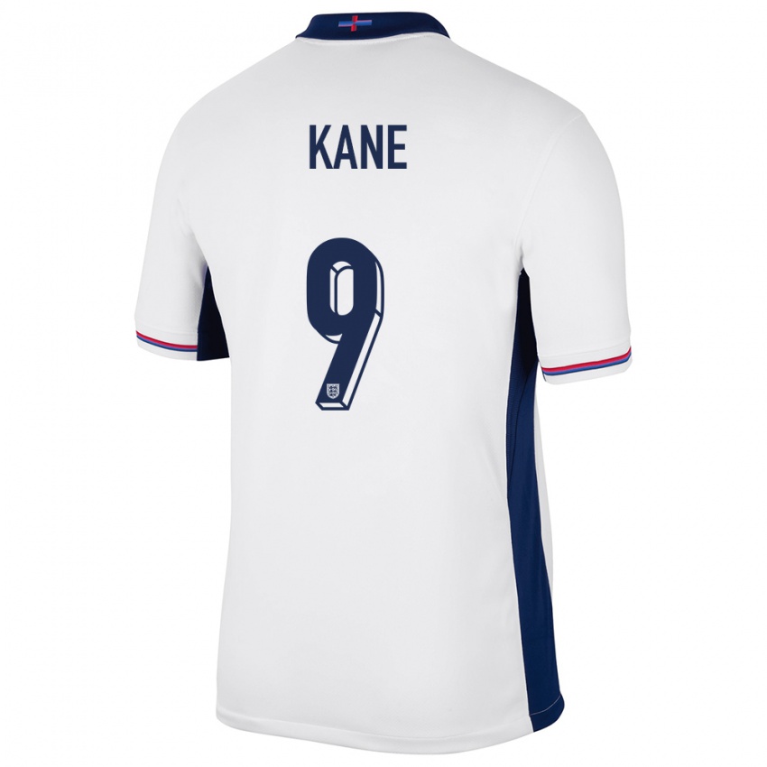 Homme Maillot Angleterre Harry Kane #9 Blanc Tenues Domicile 24-26 T-Shirt Suisse