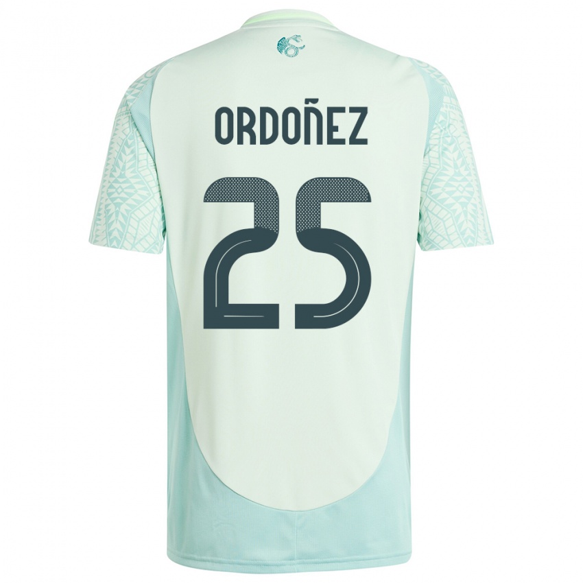 Herren Mexiko Diana Ordonez #25 Leinengrün Auswärtstrikot Trikot 24-26 T-Shirt Schweiz