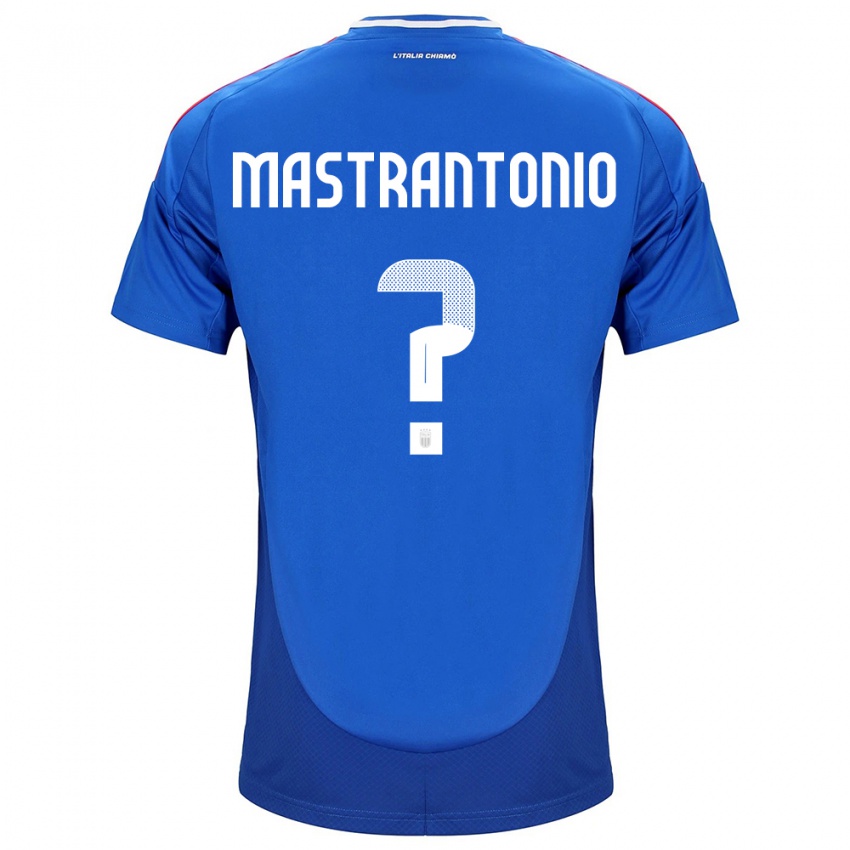 Damen Italien Davide Mastrantonio #0 Blau Heimtrikot Trikot 24-26 T-Shirt Schweiz