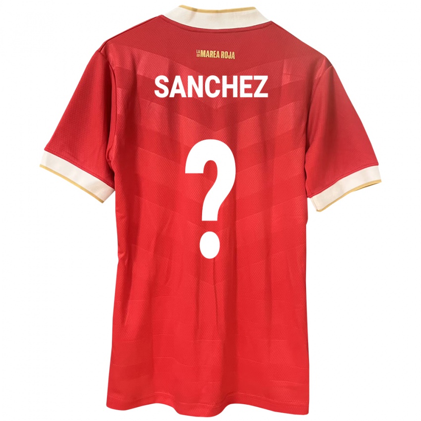 Damen Panama Aimar Sánchez #0 Rot Heimtrikot Trikot 24-26 T-Shirt Schweiz