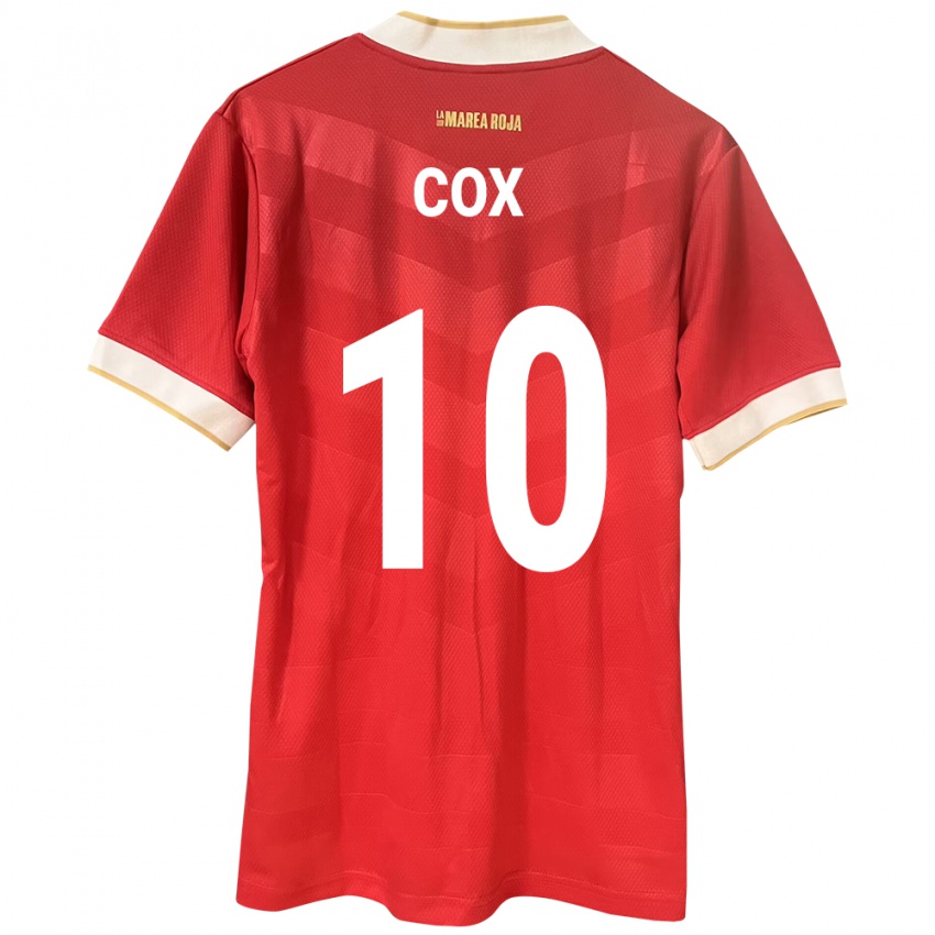 Damen Panama Marta Cox #10 Rot Heimtrikot Trikot 24-26 T-Shirt Schweiz