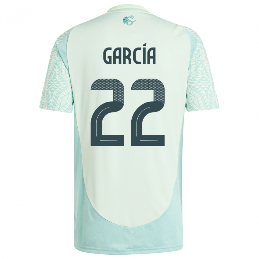 Damen Mexiko Diana Garcia #22 Leinengrün Auswärtstrikot Trikot 24-26 T-Shirt Schweiz