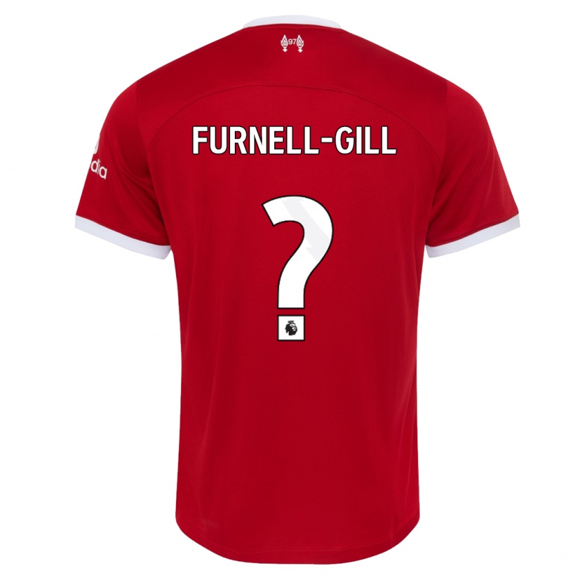 Kinder Luca Furnell-Gill #0 Rot Heimtrikot Trikot 2023/24 T-Shirt Schweiz
