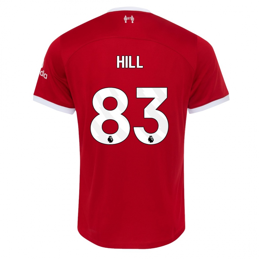 Kinder Tom Hill #83 Rot Heimtrikot Trikot 2023/24 T-Shirt Schweiz