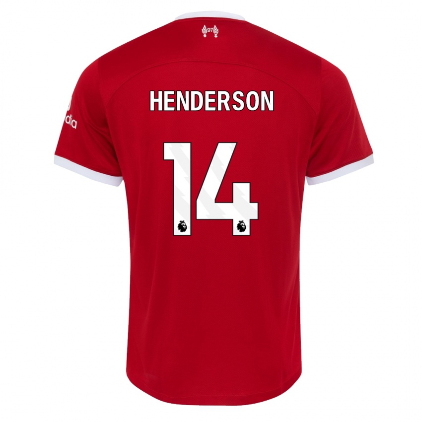 Kinder Henderson #14 Rot Heimtrikot Trikot 2023/24 T-Shirt Schweiz