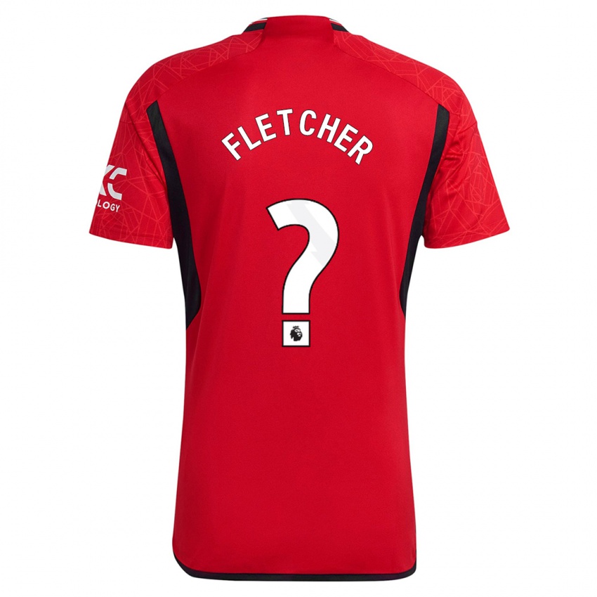 Kinder Tyler Fletcher #0 Rot Heimtrikot Trikot 2023/24 T-Shirt Schweiz