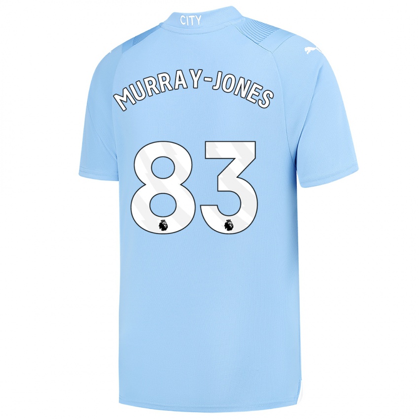 Enfant Maillot George Murray-Jones #83 Bleu Clair Tenues Domicile 2023/24 T-Shirt Suisse