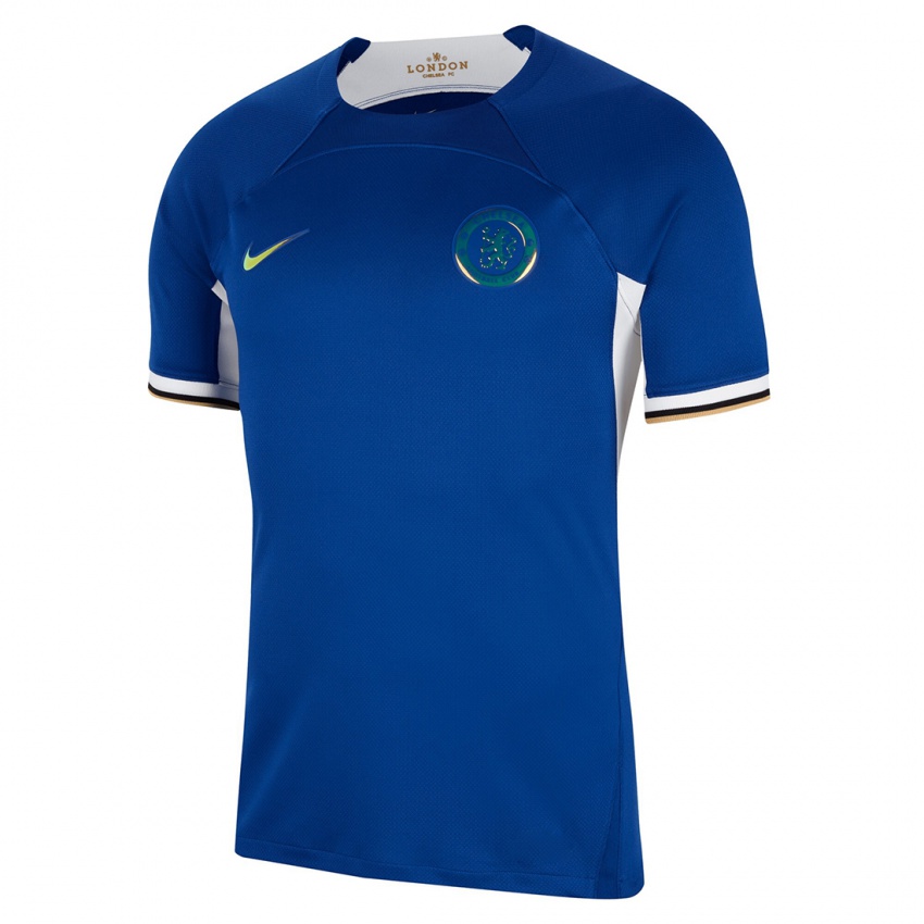 Enfant Maillot Thiago Silva #6 Bleu Tenues Domicile 2023/24 T-Shirt Suisse
