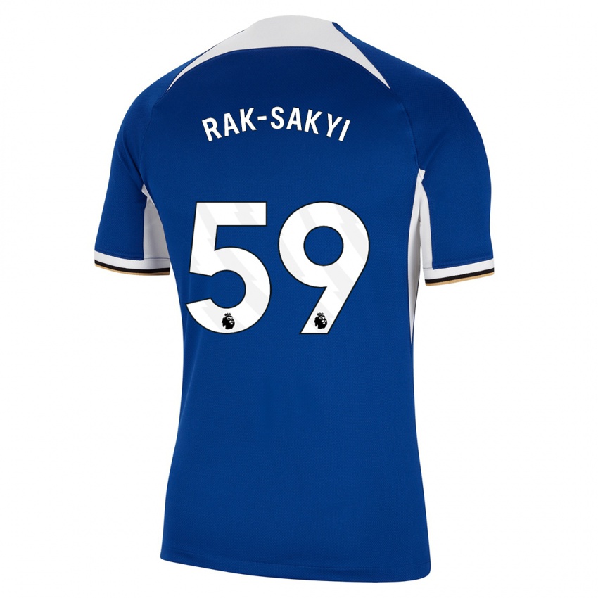 Enfant Maillot Sam Rak-Sakyi #59 Bleu Tenues Domicile 2023/24 T-Shirt Suisse