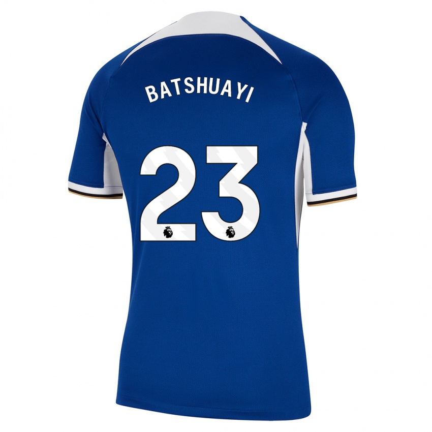 Enfant Maillot Michy Batshuayi #23 Bleu Tenues Domicile 2023/24 T-Shirt Suisse