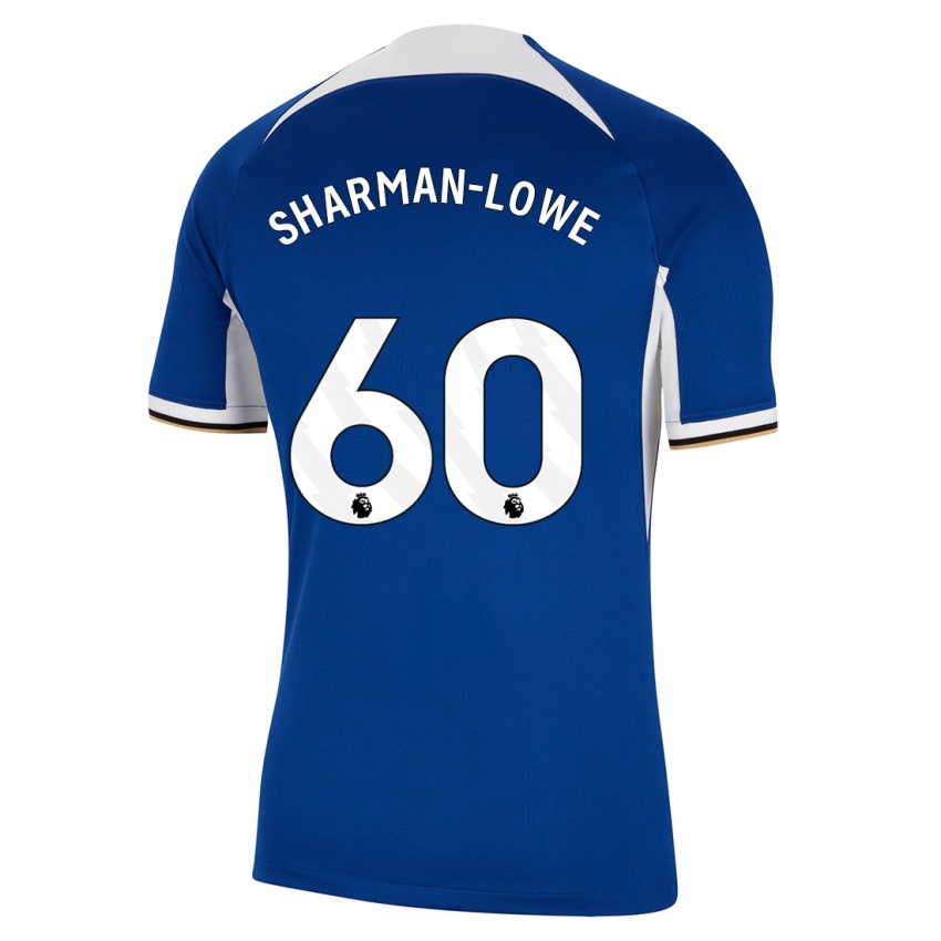 Enfant Maillot Teddy Sharman-Lowe #60 Bleu Tenues Domicile 2023/24 T-Shirt Suisse