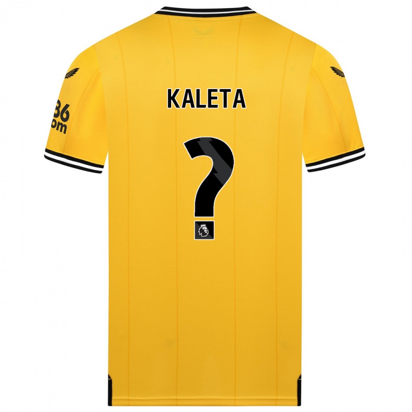 Kinder Marvin Kaleta #0 Gelb Heimtrikot Trikot 2023/24 T-Shirt Schweiz