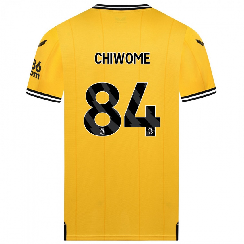 Kinder Leon Chiwome #84 Gelb Heimtrikot Trikot 2023/24 T-Shirt Schweiz