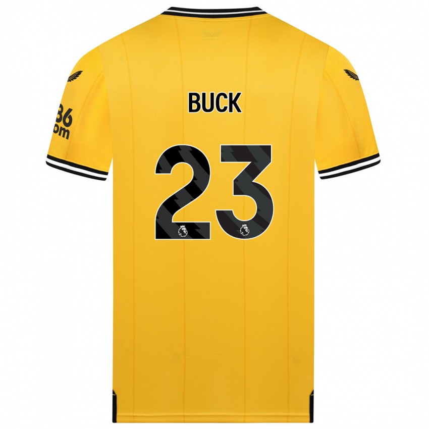 Kinder Alex Buck #23 Gelb Heimtrikot Trikot 2023/24 T-Shirt Schweiz