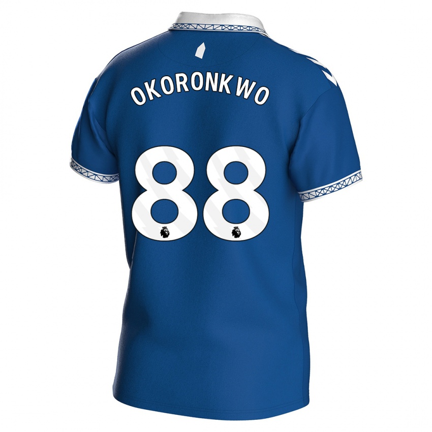 Enfant Maillot Francis Okoronkwo #88 Bleu Royal Tenues Domicile 2023/24 T-Shirt Suisse