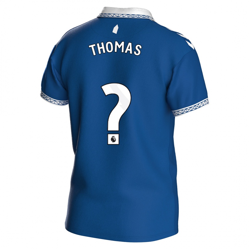 Enfant Maillot Aled Thomas #0 Bleu Royal Tenues Domicile 2023/24 T-Shirt Suisse