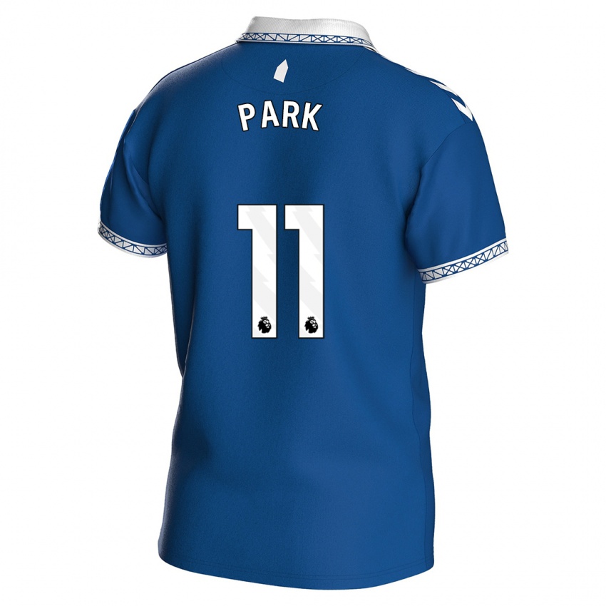Enfant Maillot Jess Park #11 Bleu Royal Tenues Domicile 2023/24 T-Shirt Suisse