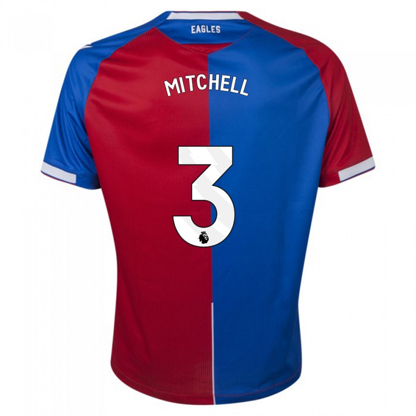Enfant Maillot Tyrick Mitchell #3 Rouge Bleu Tenues Domicile 2023/24 T-Shirt Suisse