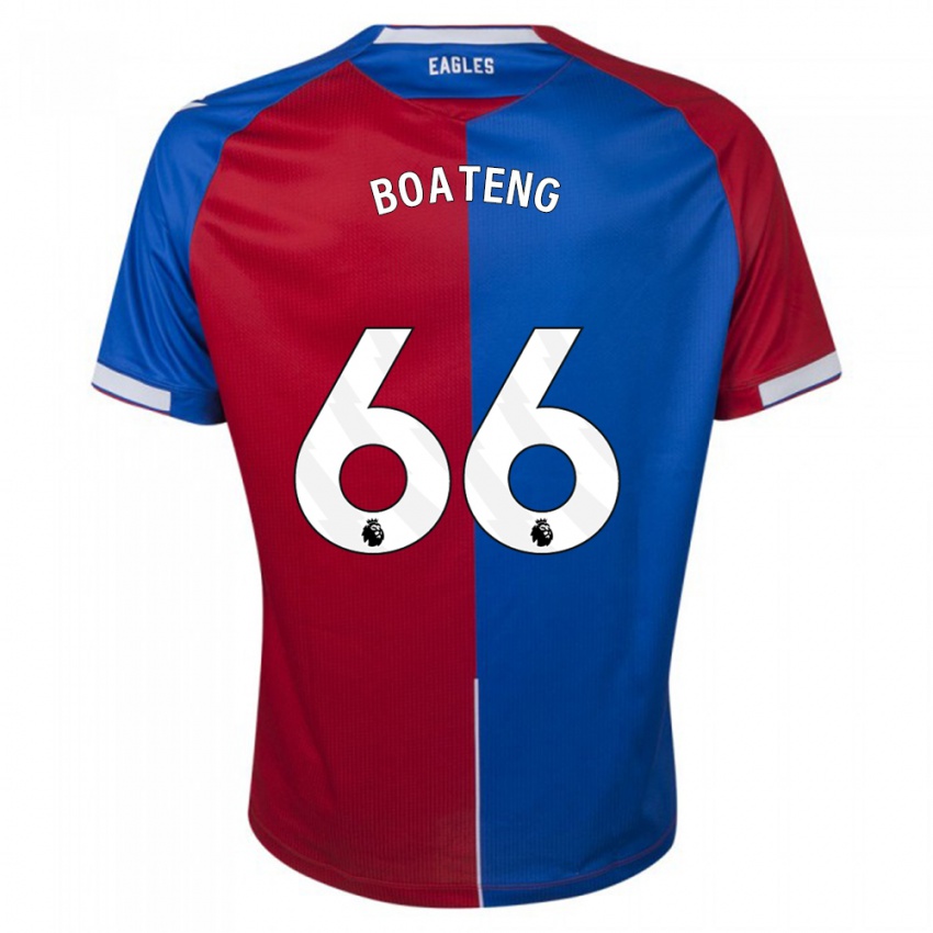 Kinder David Boateng #66 Rot Blau Heimtrikot Trikot 2023/24 T-Shirt Schweiz
