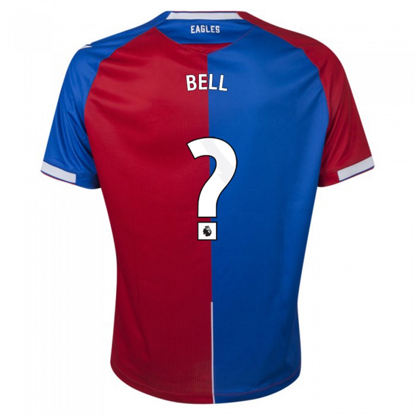 Enfant Maillot Freddie Bell #0 Rouge Bleu Tenues Domicile 2023/24 T-Shirt Suisse