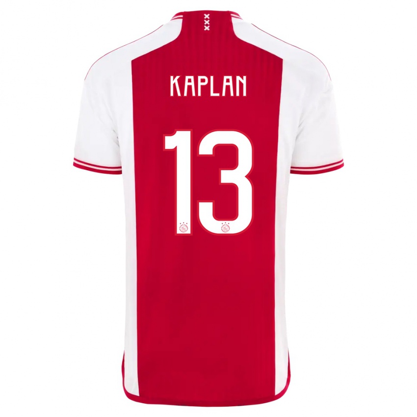 Enfant Maillot Ahmetcan Kaplan #13 Rouge Blanc Tenues Domicile 2023/24 T-Shirt Suisse