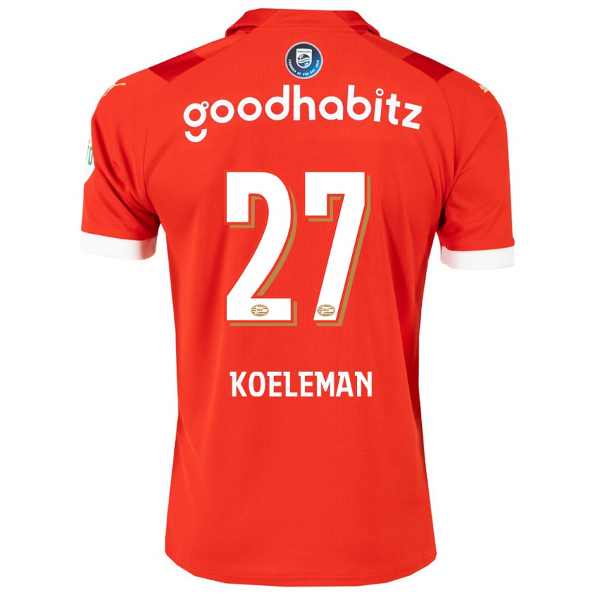 Kinder Senna Koeleman #27 Rot Heimtrikot Trikot 2023/24 T-Shirt Schweiz