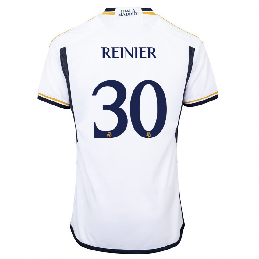 Enfant Maillot Reinier #30 Blanc Tenues Domicile 2023/24 T-Shirt Suisse