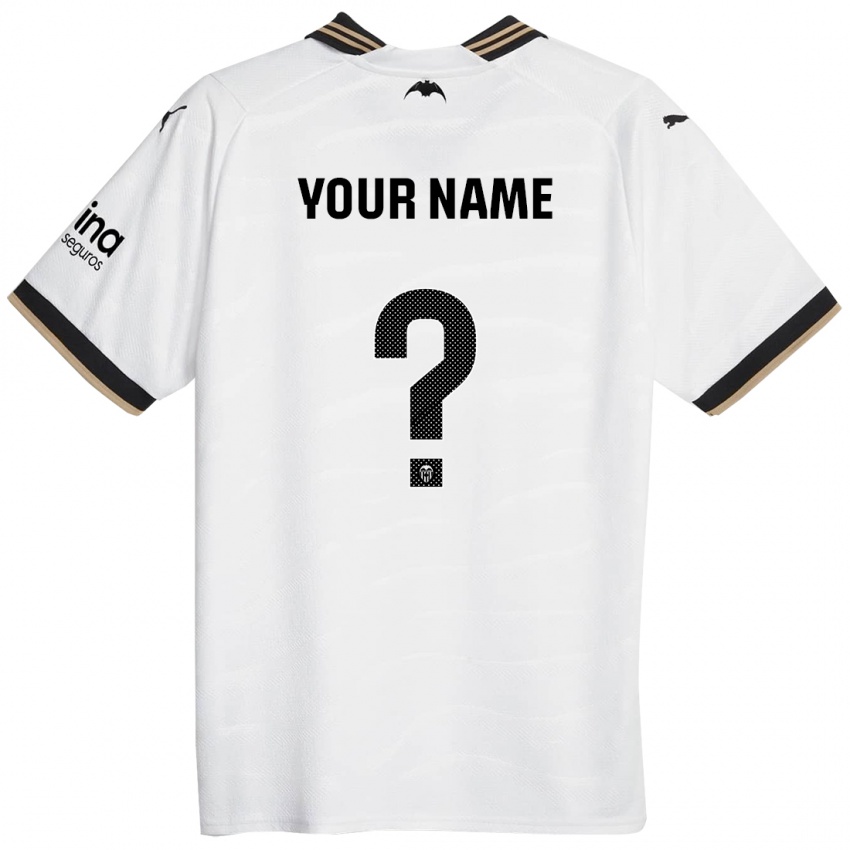 Enfant Maillot Votre Nom #0 Blanc Tenues Domicile 2023/24 T-Shirt Suisse