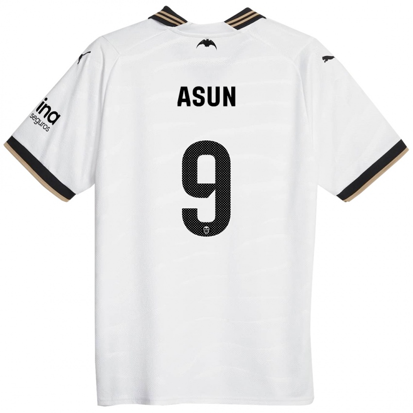 Kinder Asun #9 Weiß Heimtrikot Trikot 2023/24 T-Shirt Schweiz
