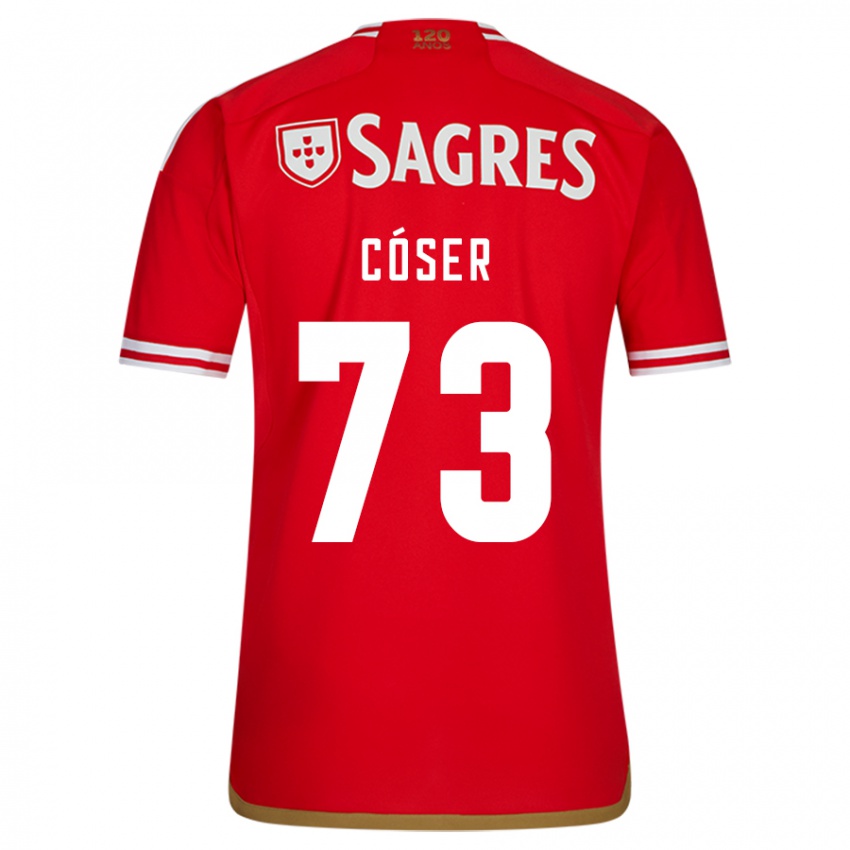 Kinder Tiago Cóser #73 Rot Heimtrikot Trikot 2023/24 T-Shirt Schweiz