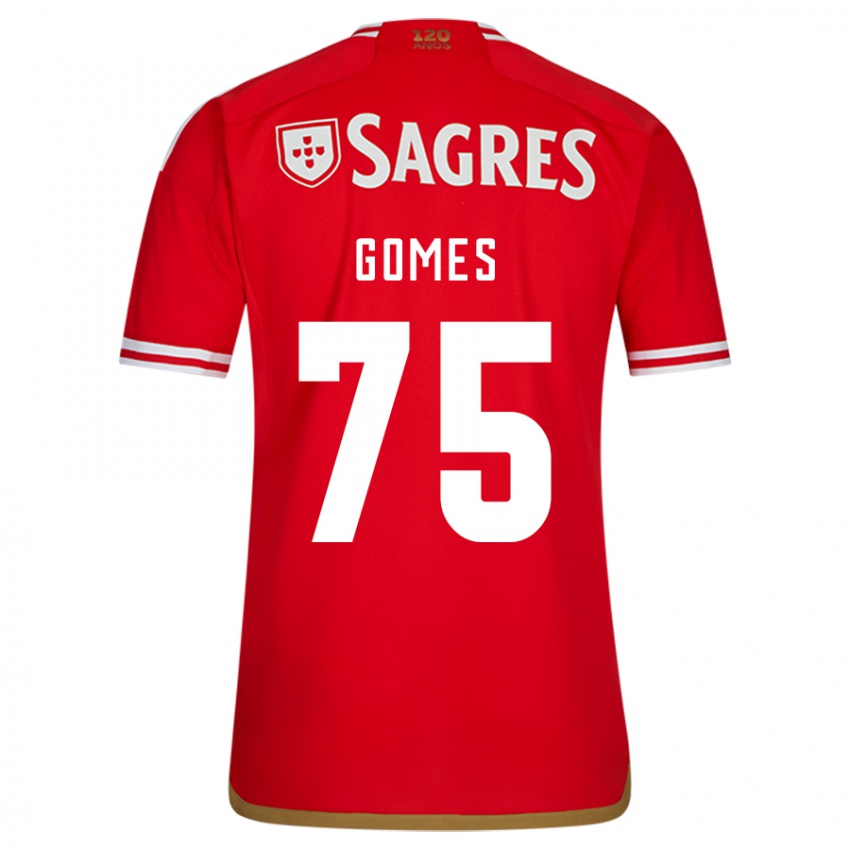 Kinder André Gomes #75 Rot Heimtrikot Trikot 2023/24 T-Shirt Schweiz