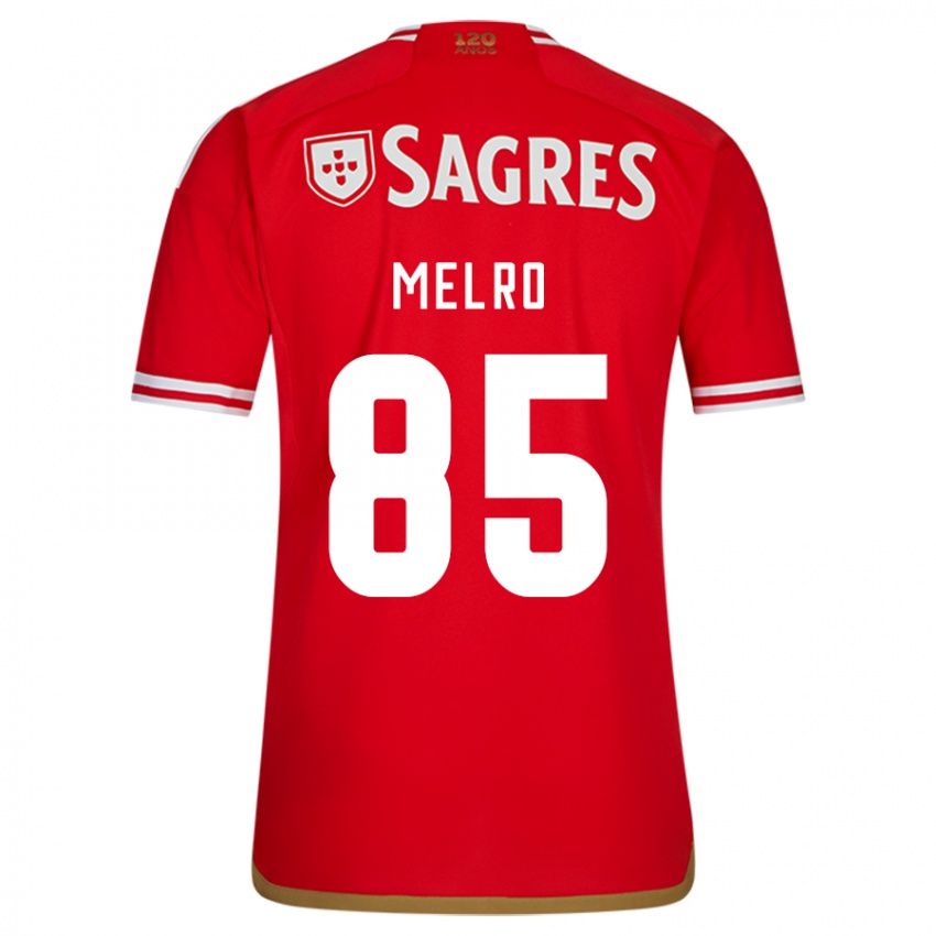 Enfant Maillot José Melro #85 Rouge Tenues Domicile 2023/24 T-Shirt Suisse