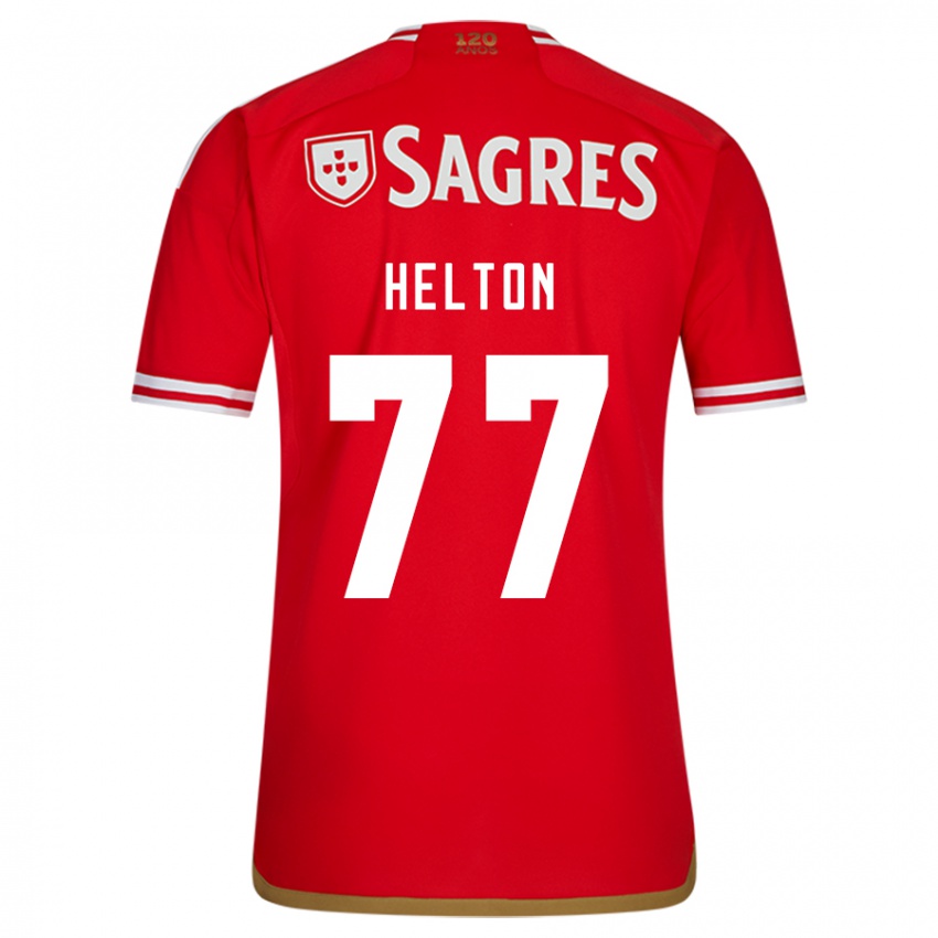 Kinder Helton Leite #77 Rot Heimtrikot Trikot 2023/24 T-Shirt Schweiz