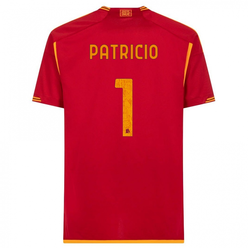 Enfant Maillot Rui Patricio #1 Rouge Tenues Domicile 2023/24 T-Shirt Suisse