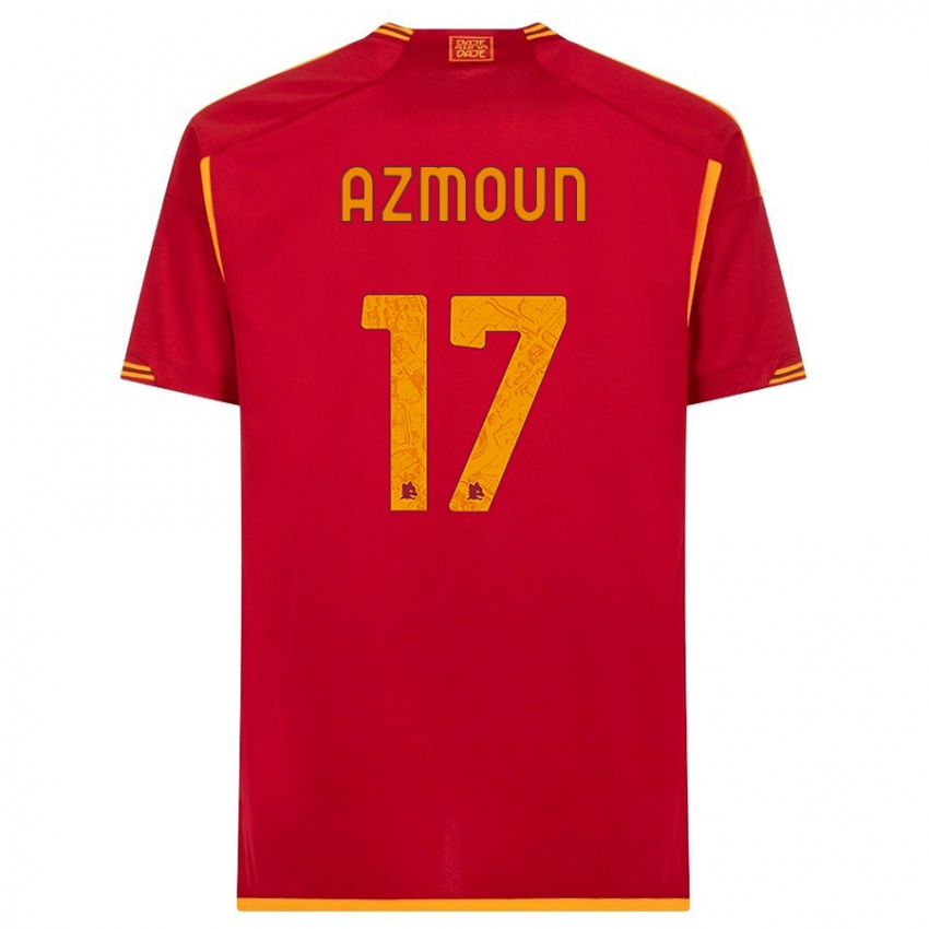Enfant Maillot Sardar Azmoun #17 Rouge Tenues Domicile 2023/24 T-Shirt Suisse