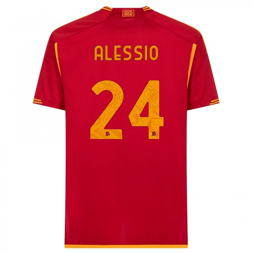 Kinder Filippo Alessio #24 Rot Heimtrikot Trikot 2023/24 T-Shirt Schweiz