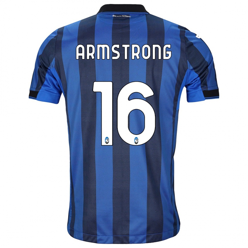 Enfant Maillot Daniel Armstrong #16 Noir Bleu Tenues Domicile 2023/24 T-Shirt Suisse