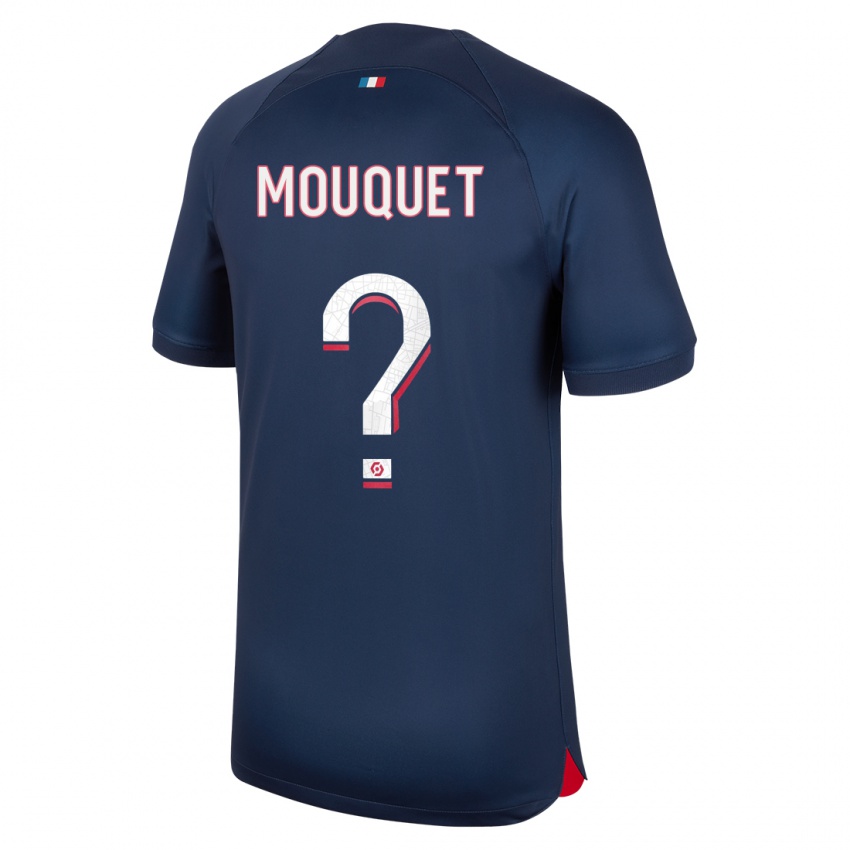 Kinder Louis Mouquet #0 Blau Rot Heimtrikot Trikot 2023/24 T-Shirt Schweiz