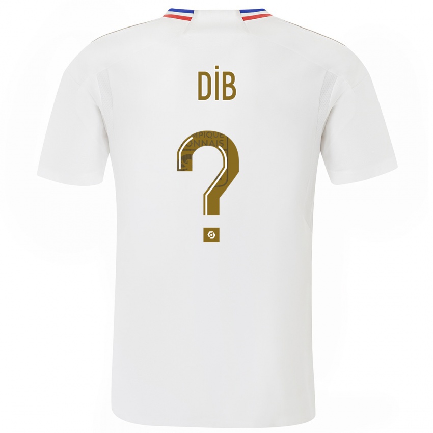 Enfant Maillot Djibrail Dib #0 Blanc Tenues Domicile 2023/24 T-Shirt Suisse
