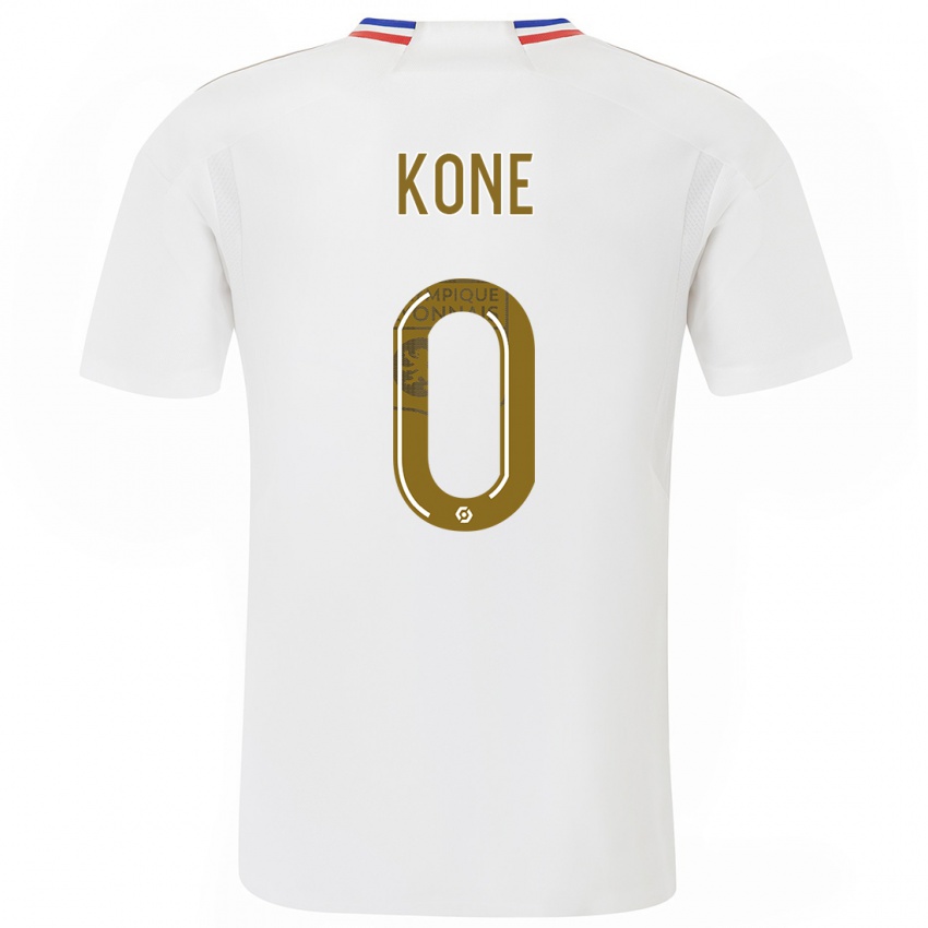 Enfant Maillot Youssouf Kone #0 Blanc Tenues Domicile 2023/24 T-Shirt Suisse