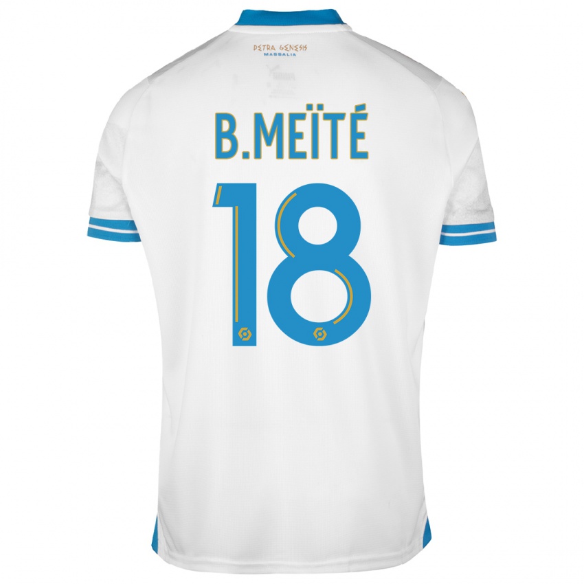 Kinder Bamo Meïté #18 Weiß Heimtrikot Trikot 2023/24 T-Shirt Schweiz