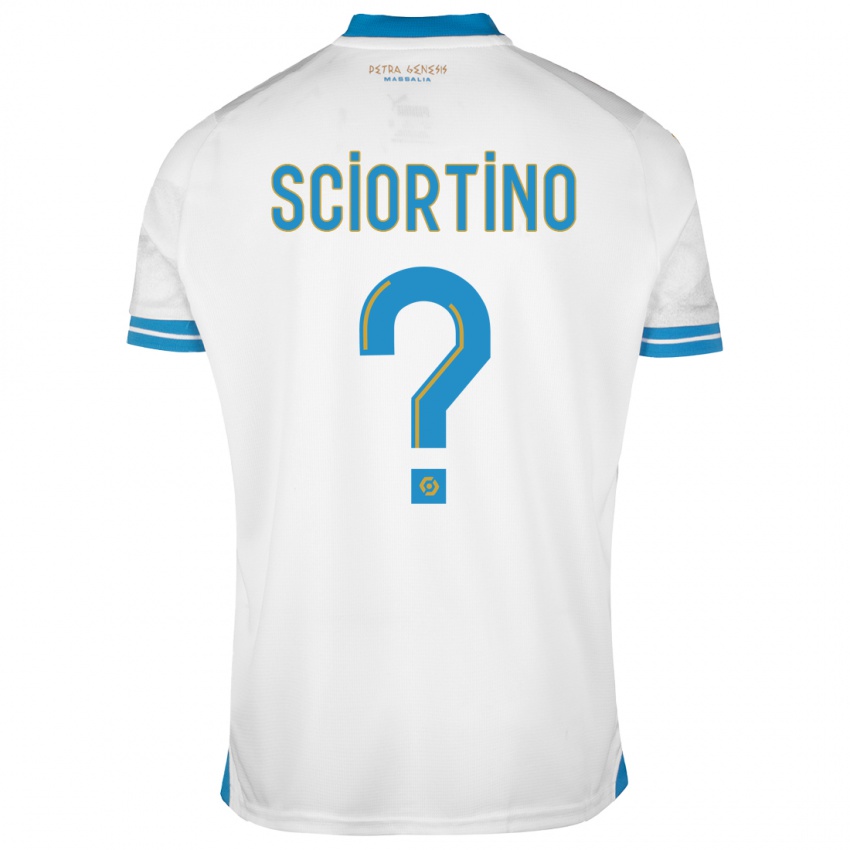 Kinder Paolo Sciortino #0 Weiß Heimtrikot Trikot 2023/24 T-Shirt Schweiz