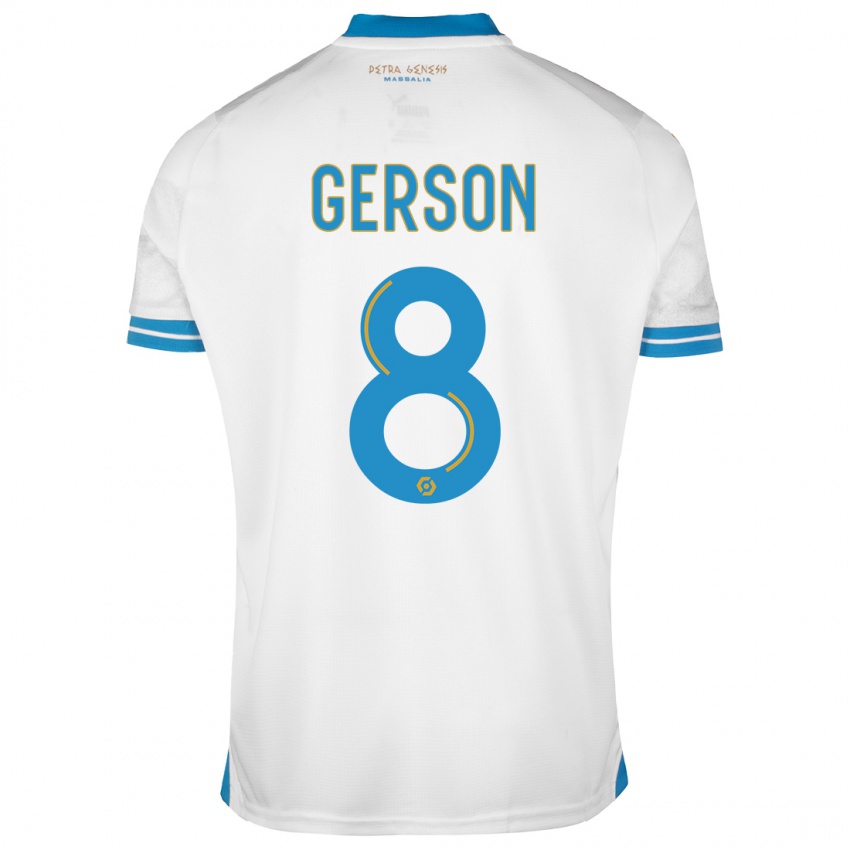 Kinder Gerson #8 Weiß Heimtrikot Trikot 2023/24 T-Shirt Schweiz