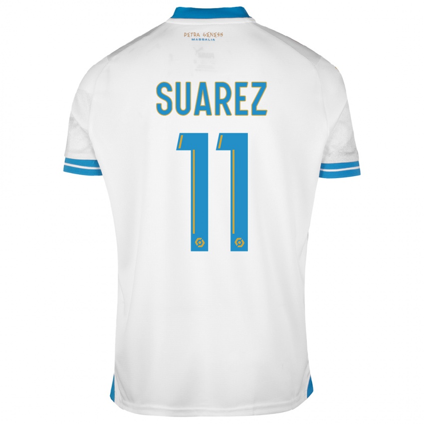 Enfant Maillot Luis Suarez #11 Blanc Tenues Domicile 2023/24 T-Shirt Suisse