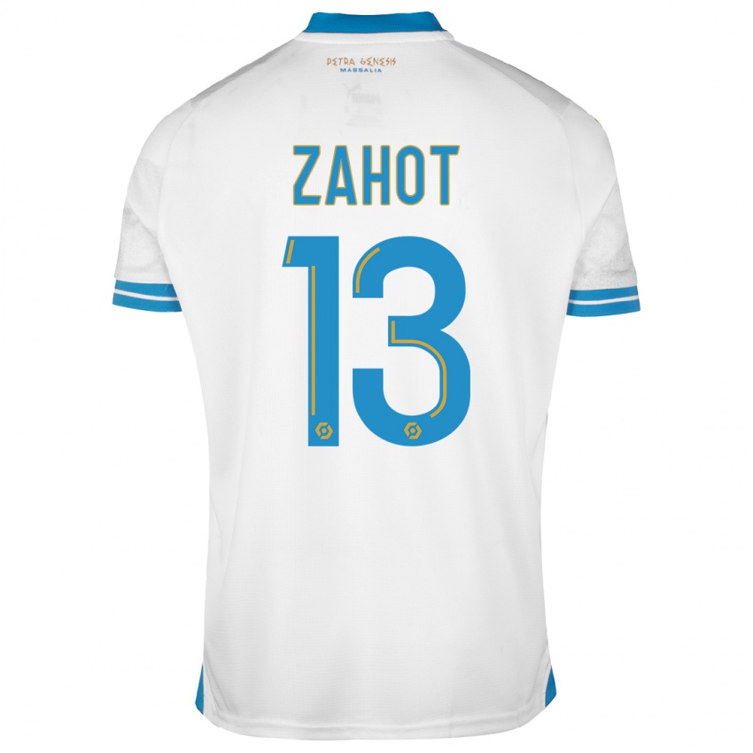 Kinder Sarah Zahot #13 Weiß Heimtrikot Trikot 2023/24 T-Shirt Schweiz