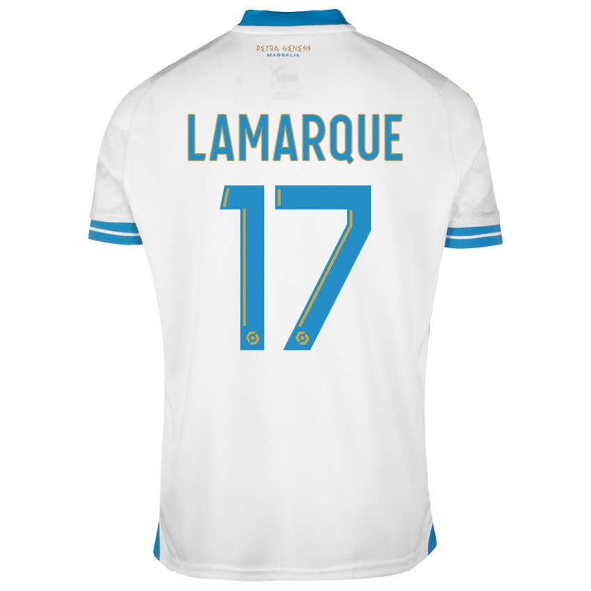 Enfant Maillot Alais Lamarque #17 Blanc Tenues Domicile 2023/24 T-Shirt Suisse