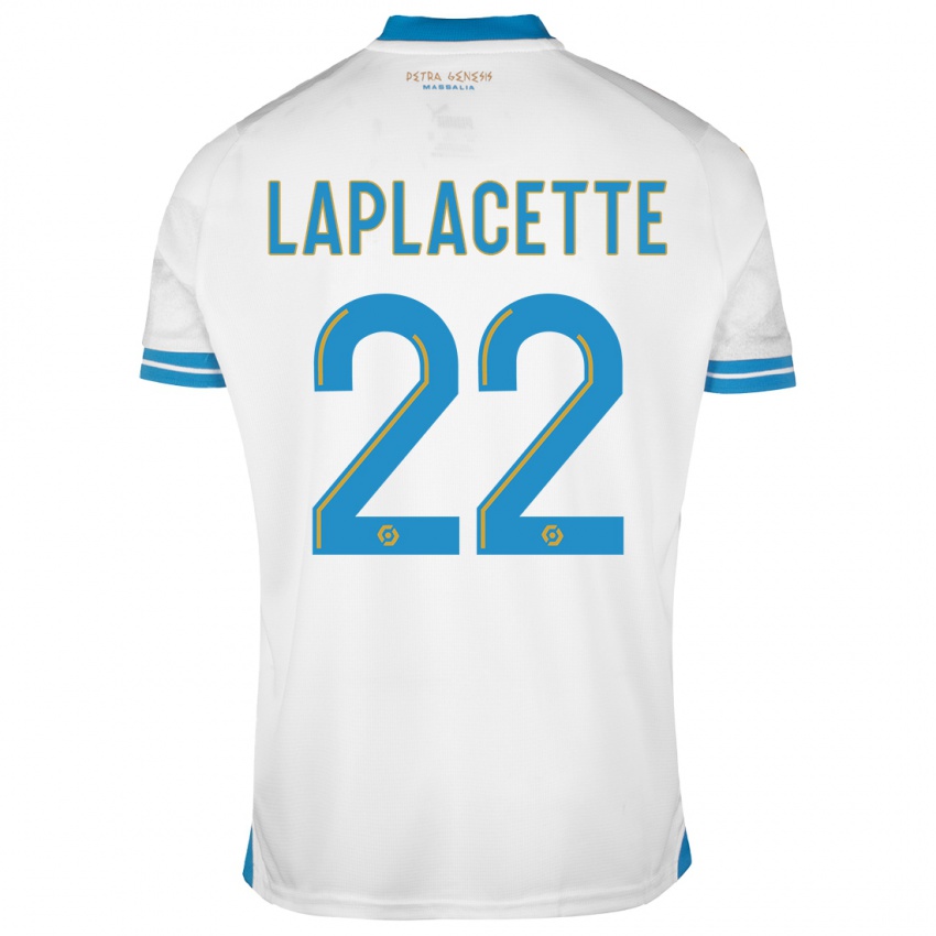 Kinder Tess Laplacette #22 Weiß Heimtrikot Trikot 2023/24 T-Shirt Schweiz
