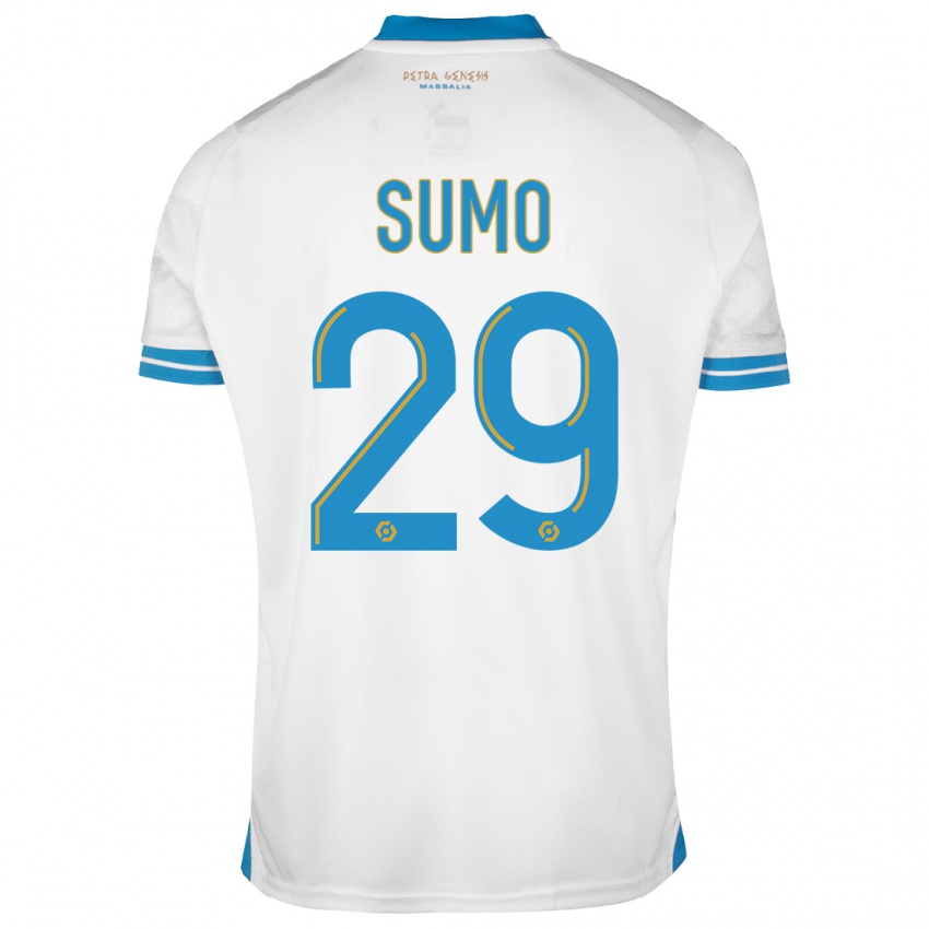 Kinder Eva Sumo #29 Weiß Heimtrikot Trikot 2023/24 T-Shirt Schweiz