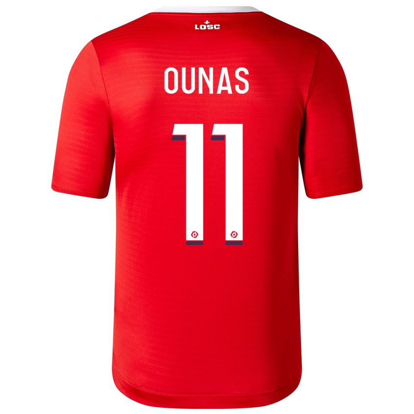 Enfant Maillot Adam Ounas #11 Rouge Tenues Domicile 2023/24 T-Shirt Suisse
